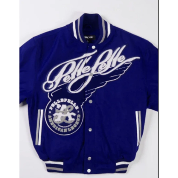Pelle Pelle American Legend Varsity Royal Blue Jacket