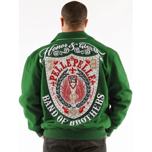 150a-595x595-1.webp Pelle Pelle Band of Brothers Green Jacket