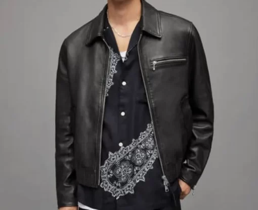 Pelle Pelle Gino Black Leather Jacket