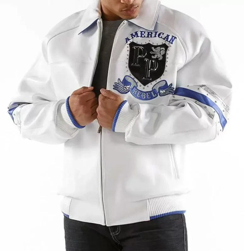 Pelle Pelle White American Rebel MB Jacket