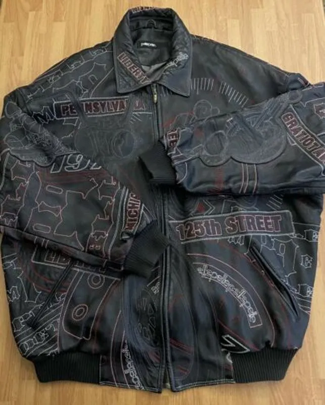 Authentic Mens Pelle Pelle Biker Liberty Leather Jacket
