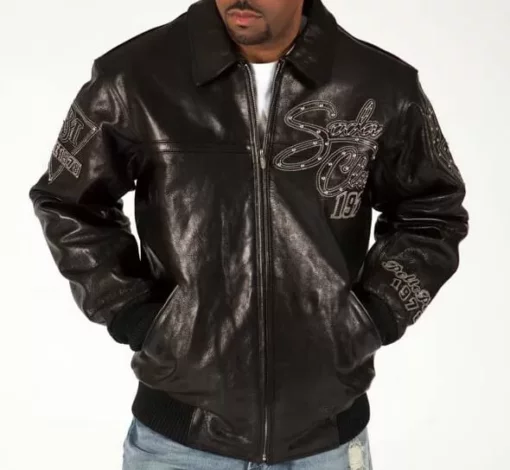 Pelle Pelle Black Soda Club Marc Buchanan 1978 Jacket