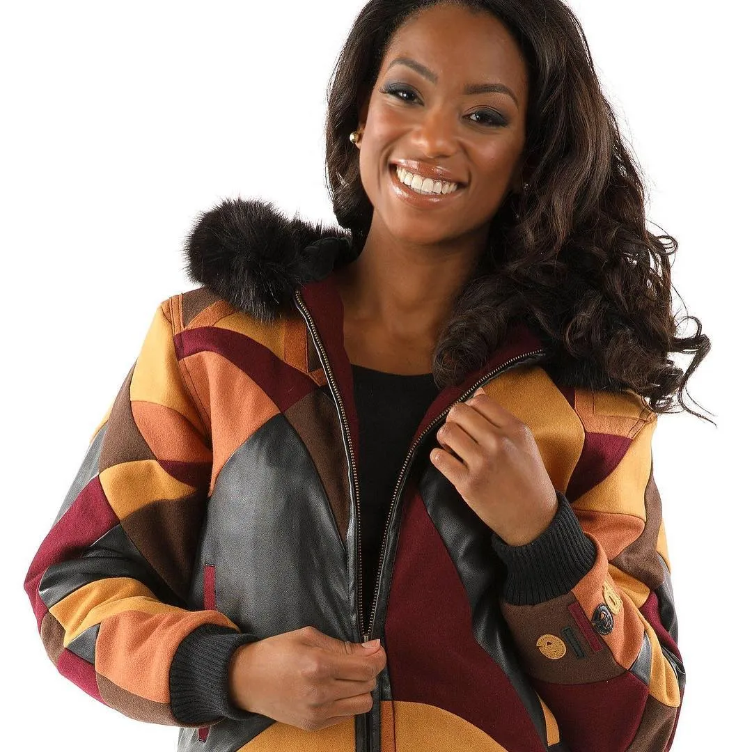 Ladies-Pelle-Pelle-Brown-Wool-Abstract-Jacket.webp Ladies Pelle Pelle Brown Wool Abstract Jacket