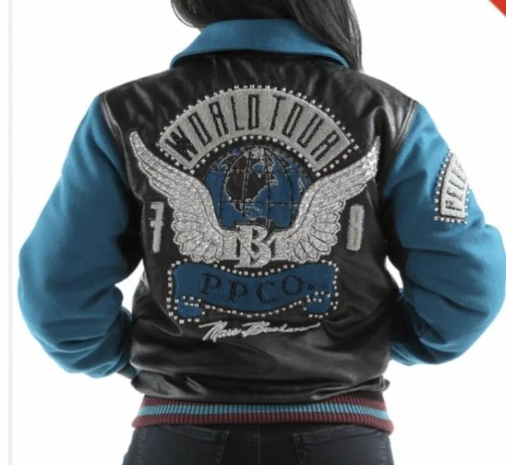 Ladies-Pelle-Pelle-World-Tour-Jacket.webp Ladies Pelle Pelle World Tour Bomber Jacket