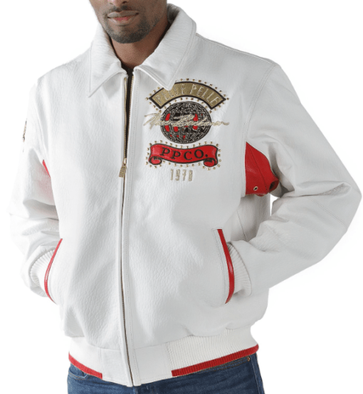Mens-Pelle-Pelle-White-World-Tour-Jacket.png Mens Pelle Pelle White World Tour Jacket