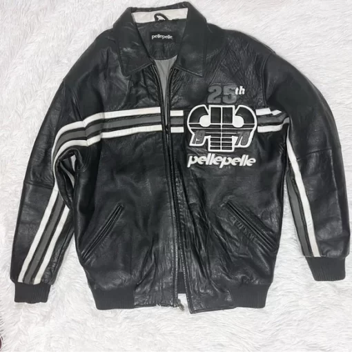 Pelle-Pelle-25th-Anniversary-Vintage-Black-Jacket.webp Pelle Pelle 25th Anniversary Vintage Black Jacket