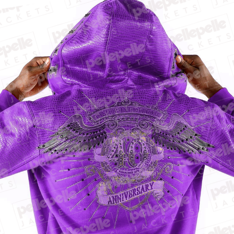 Pelle Pelle 40th Anniversary Dark Purple Jacket