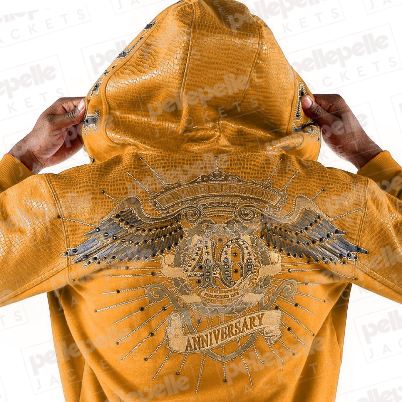 Pelle-Pelle-40th-Anniversary-Mustard-Wool-Jacket-1.png Pelle Pelle 40th Anniversary Mustard Jacket