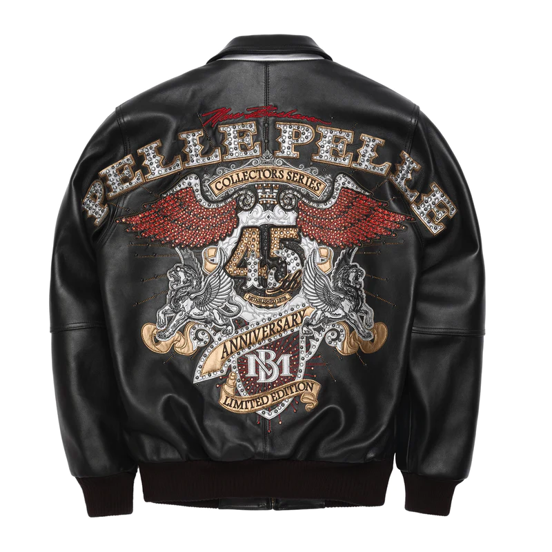 Pelle Pelle 45th Anniversary Collectors Series Black Jacket