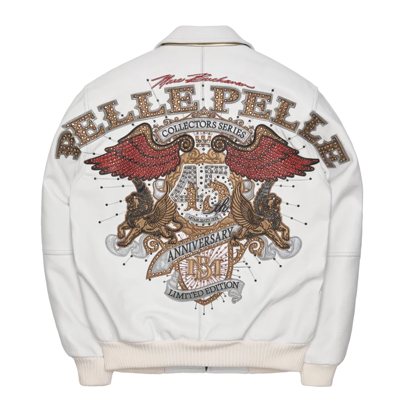 Pelle Pelle 45th Anniversary Collectors Series White Jacket