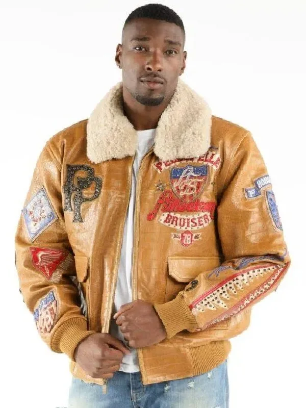 Pelle Pelle American Bruiser Mustard Jacket