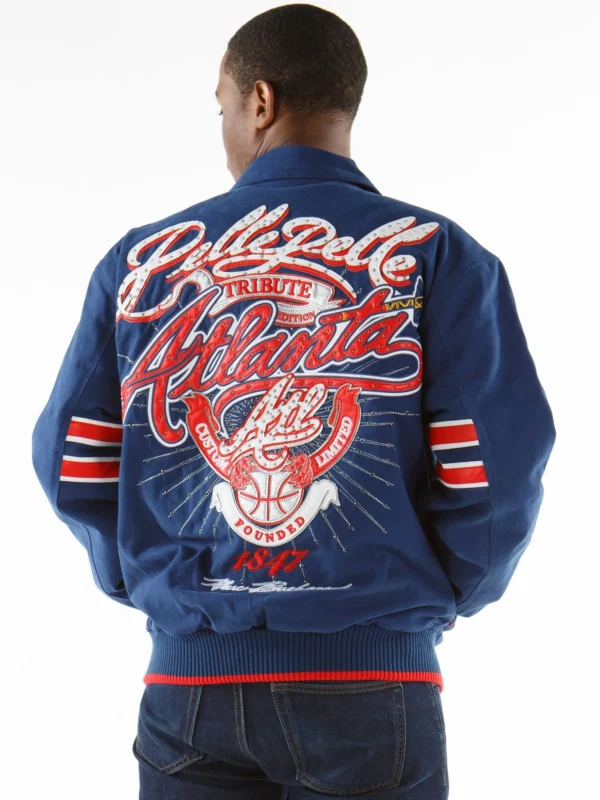 Pelle Pelle Atlanta Tribute Blue Jacket