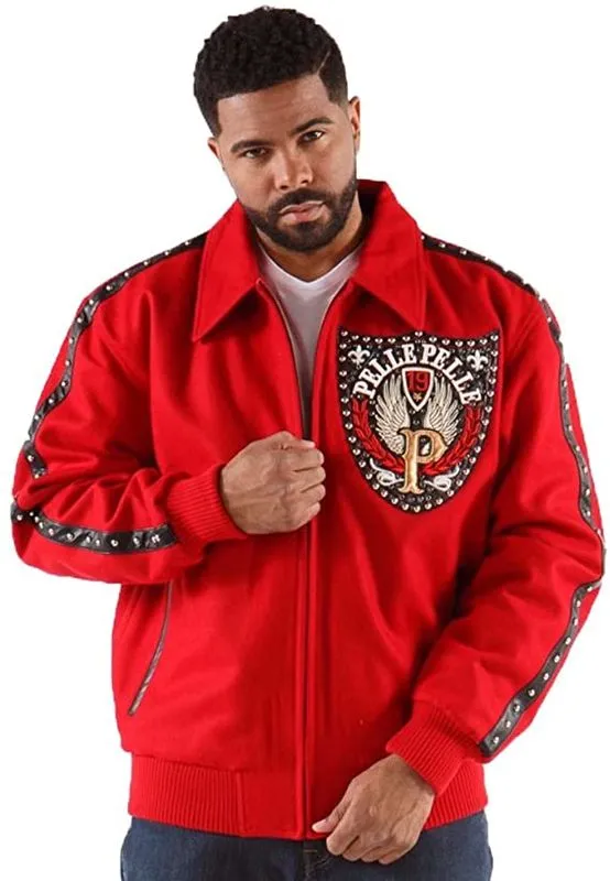Pelle Pelle Band of Brothers Red Jacket