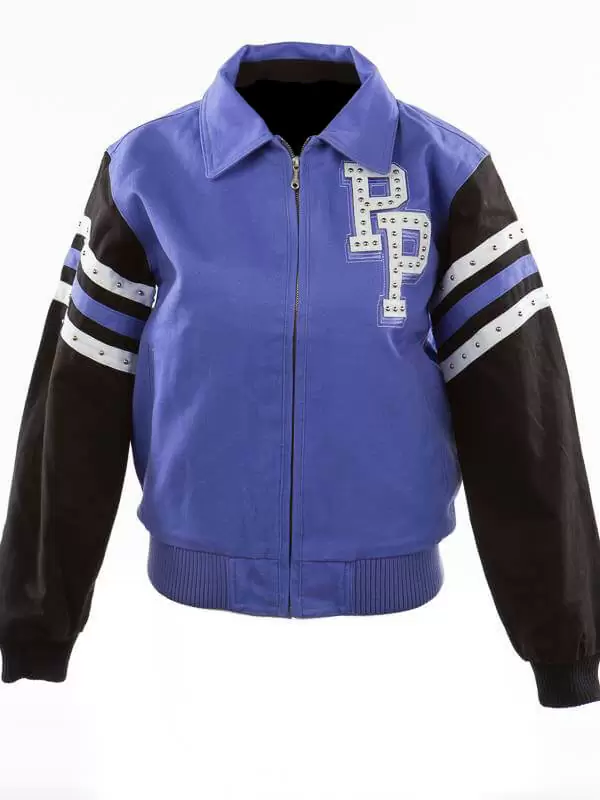 Pelle Pelle Light Purple Chicago Tribute Windy City Wool Jacket