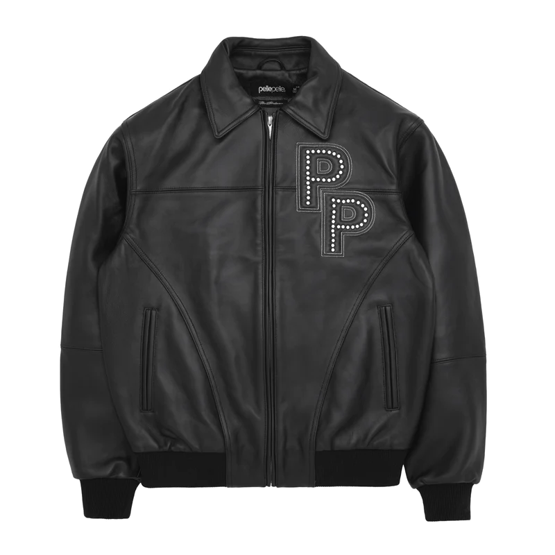 Pelle-Pelle-Black-Stones-Jacket-1.webp Pelle Pelle Basic Burnish Black Jacket