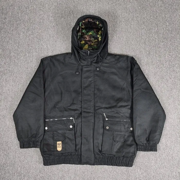 Pelle-Pelle-Black-Vintage-1978-Hooded-Jacket.webp Pelle Pelle Black Vintage 1978 Hooded Jacket