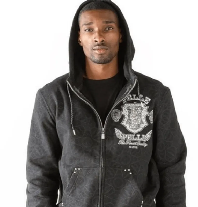 Pelle-Pelle-Black-Warmup-Hoodie.webp Pelle Pelle Black Warmup Hoodie