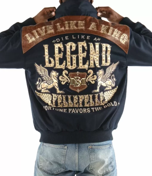 Pelle-Pelle-Blue-Brown-Live-Like-A-King-Wool-Jacket-2-510x590-1.webp Pelle Pelle Blue Brown Live Like A King Wool Jacket