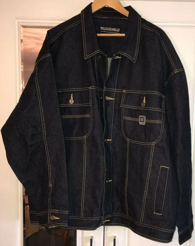 Pelle Pelle Blue Denim Jacket