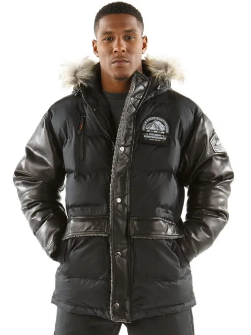 Pelle Pelle Bubble Black Butter Coat