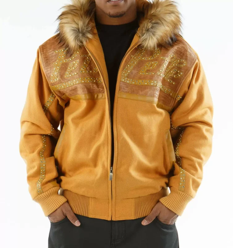 Pelle Pelle Caramel Supreme Club Hood Jacket