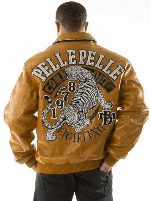 Pelle Pelle Come Out Fighting Mustard Jacket