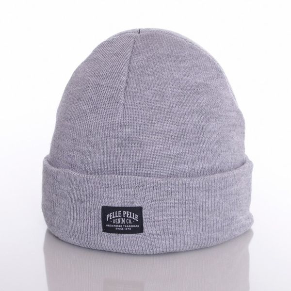Pelle-Pelle-Core-Heather-Gray-Beanie.jpg Pelle Pelle Core Heather Gray Beanie - Image 1