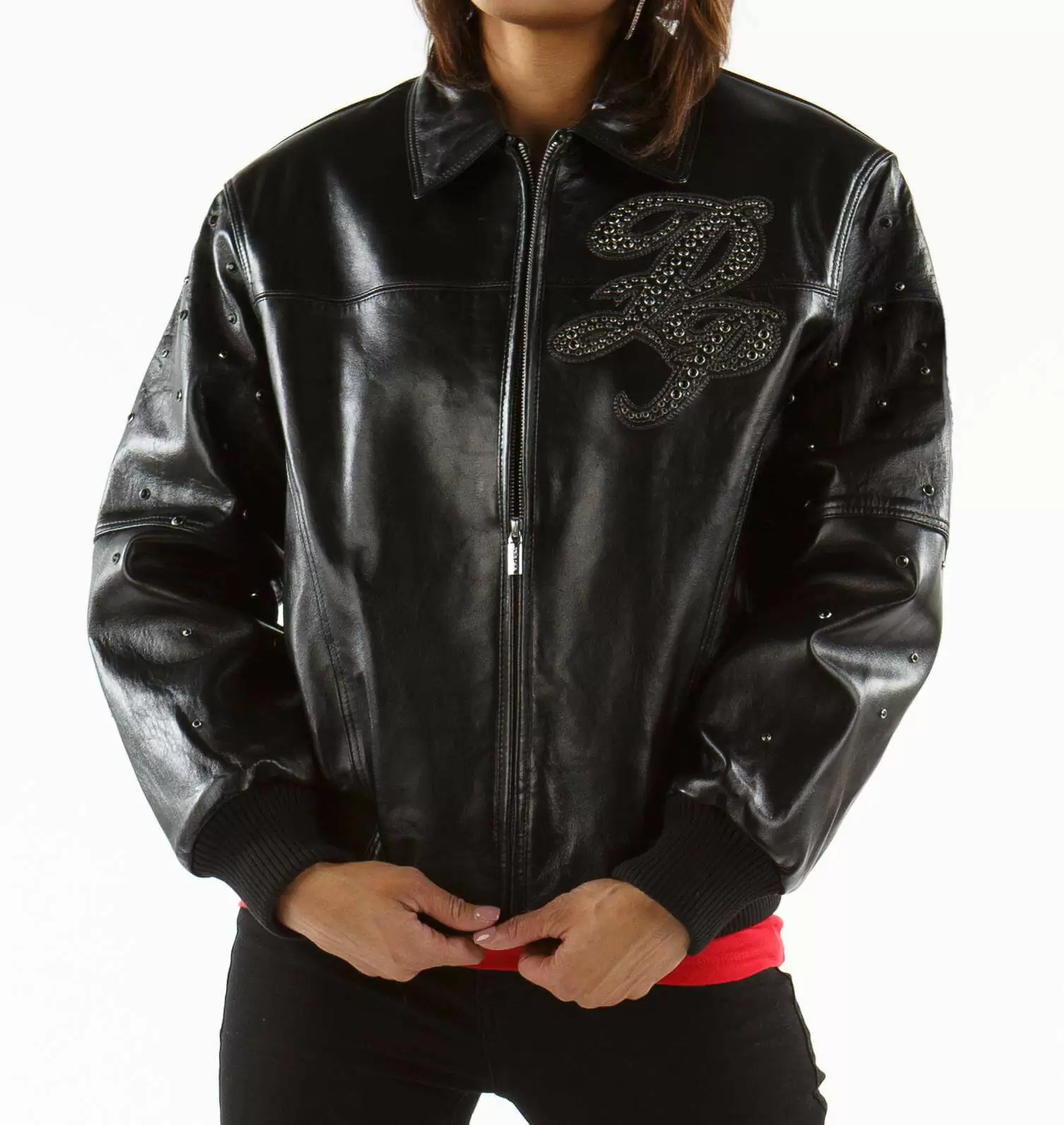 Pelle-Pelle-Elite-Series-Dark-Brown-Jacket-6.webp Pelle Pelle Encrusted Black Studded Leather Jacket