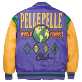 Pelle-Pelle-Famous-Soda-Club-Plush-Jacket.webp Mens Pelle Pelle Famous Soda Club Plush Jacket