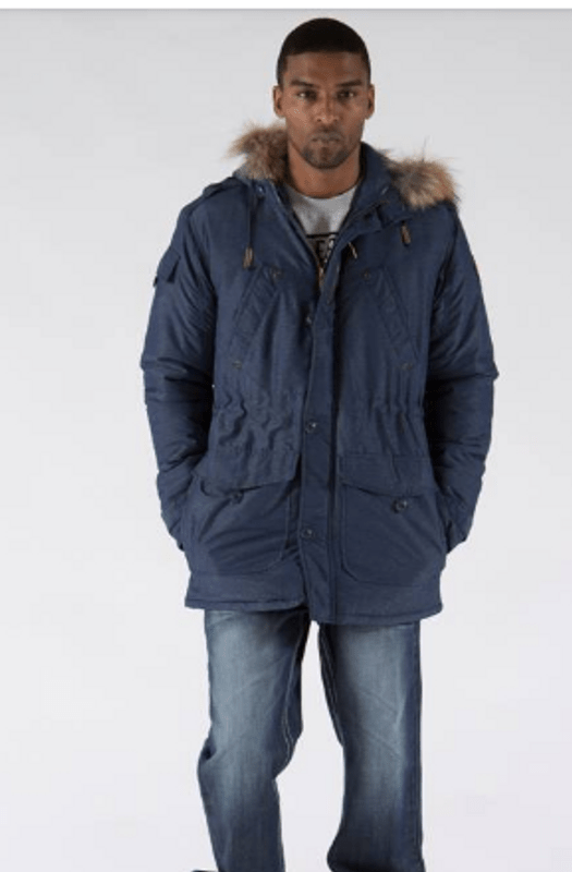 Pelle-Pelle-Fur-Hood-Snorkel-Blue-Nylon-Jacket.png Pelle Pelle Fur Hood Snorkel Blue Nylon Jacket