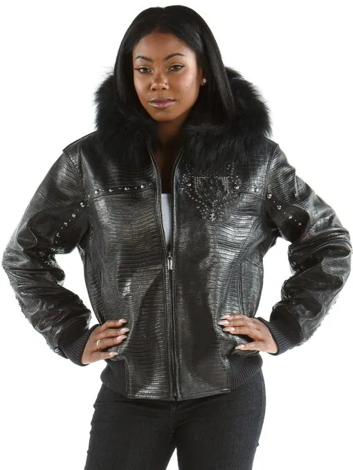 Pelle Pelle Ladies Mb Emblem Leather Jacket