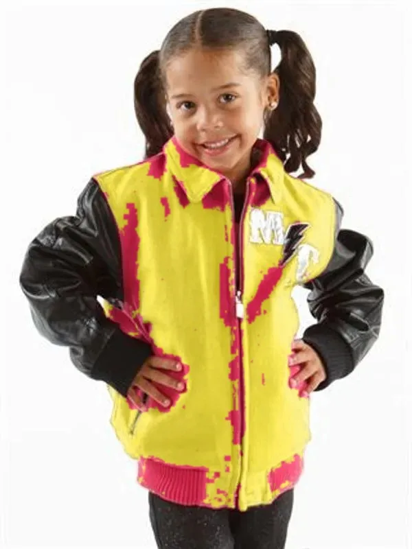 Pelle-Pelle-Kids-Charcoal-Shirt-Collar-Jacket-2-jpg.webp Pelle Pelle Kids Tie Dyed Funky Wool Jacket