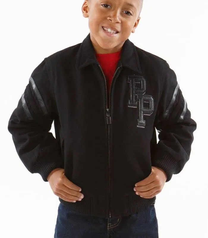 Pelle Pelle Kids Chicago Black Jacket