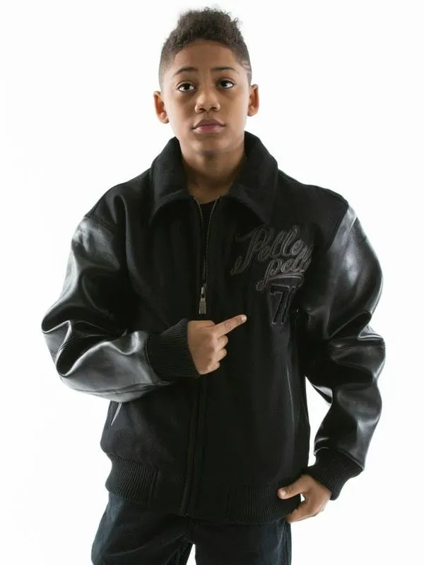 Pelle-Pelle-Kids-Indian-Legendary-Black-Leather-Jacket.webp Pelle Pelle Kids Indian Legendary Black Leather Jacket