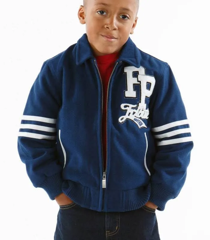 Pelle Pelle Kids Indianapolis Indy Blue Jacket