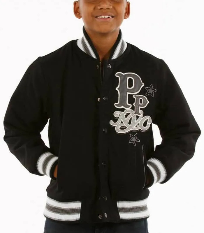 Pelle Pelle Kids NYC Black Jacket