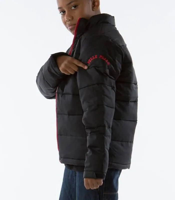 Pelle Pelle Kids Nylon Black Bubble Jacket