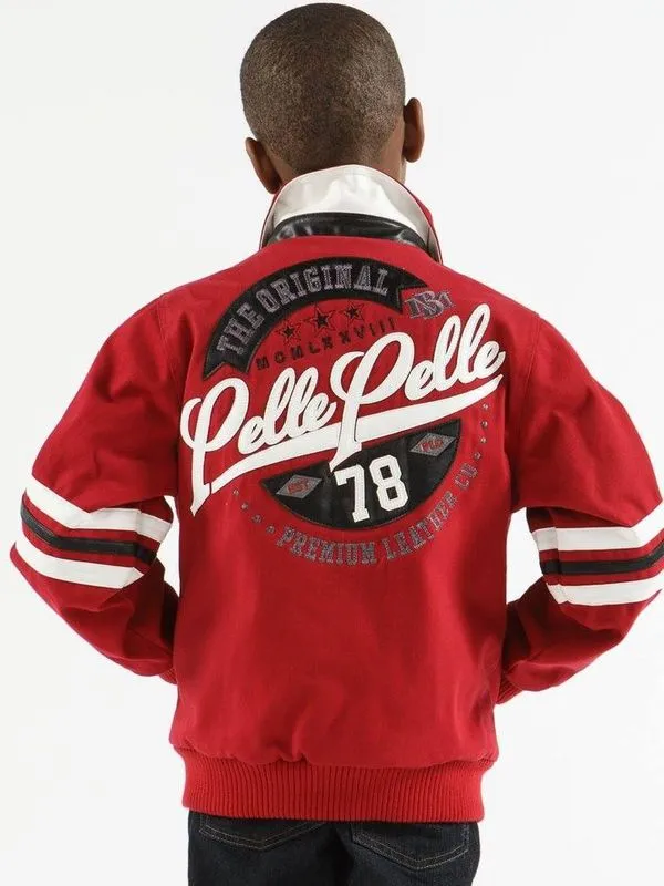 Pelle Pelle Kids The Original 78 Red Jacket