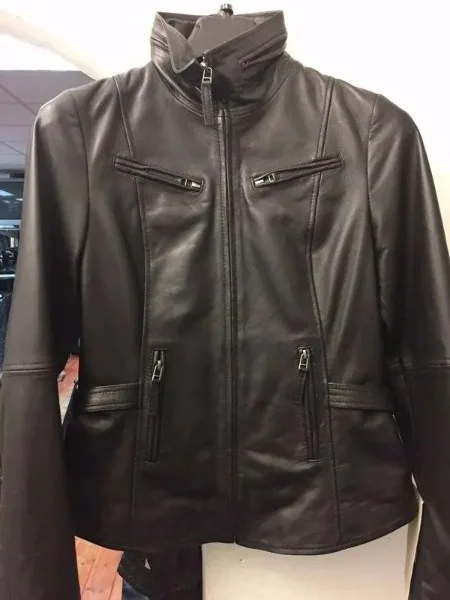 Pelle-Pelle-Ladies-Casual-Fashion-Black-Leather-Jacket-jpg.webp Pelle Pelle Ladies Casual Fashion Black Leather Jacket