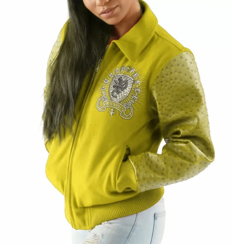 Pelle Pelle Ladies Olive Immortal Worldwide Revolution Jacket