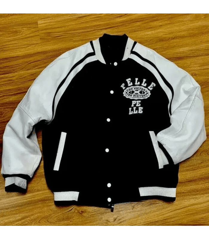 Pelle Pelle Black & White Leather Jacket