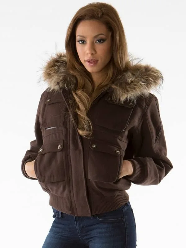 Pelle-Pelle-Leather-Studded-Black-Jacket-2-jpg.webp Pelle Pelle Women Brown Wool Hooded Jacket