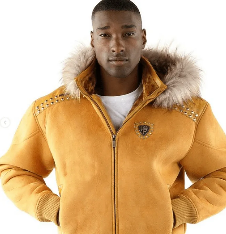 Pelle Pelle Leather Yellow Jacket