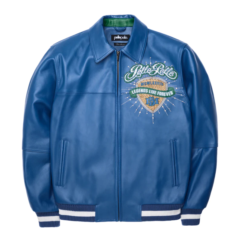 Pelle-Pelle-Legends-Live-Forever-Blue-Jacket.webp Pelle Pelle Legends Live Forever Blue Jacket