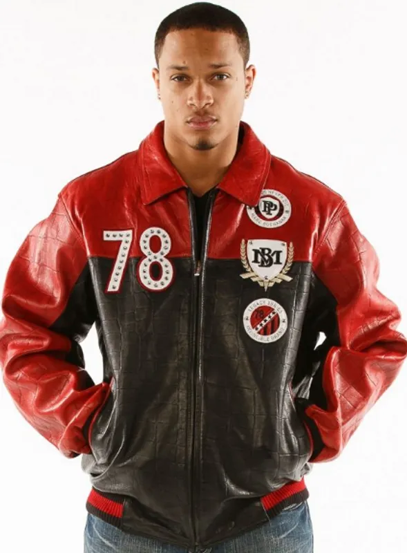 Pelle Pelle Marc Buchanan Legacy Series Black And Red Jacket