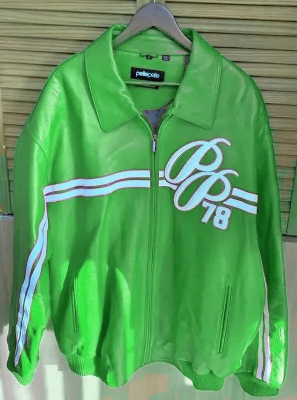 Pelle Pelle Marc Buchanan Soda Club Green Jacket
