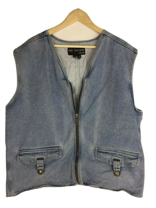 Pelle-Pelle-Marc-Buchanan-Sport-Denim-Vest.webp Pelle Pelle Marc Buchanan Sport Denim Vest