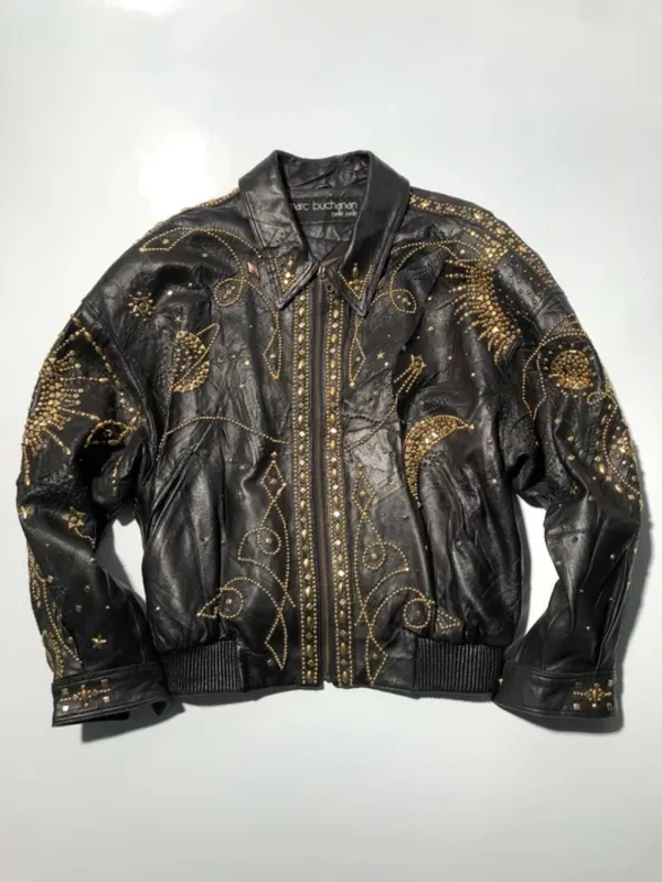 Pelle-Pelle-Marc-Buchanan-Studded-Leather-Bomber-Jacket.webp Pelle Pelle Marc Buchanan Studded Leather Bomber Jacket