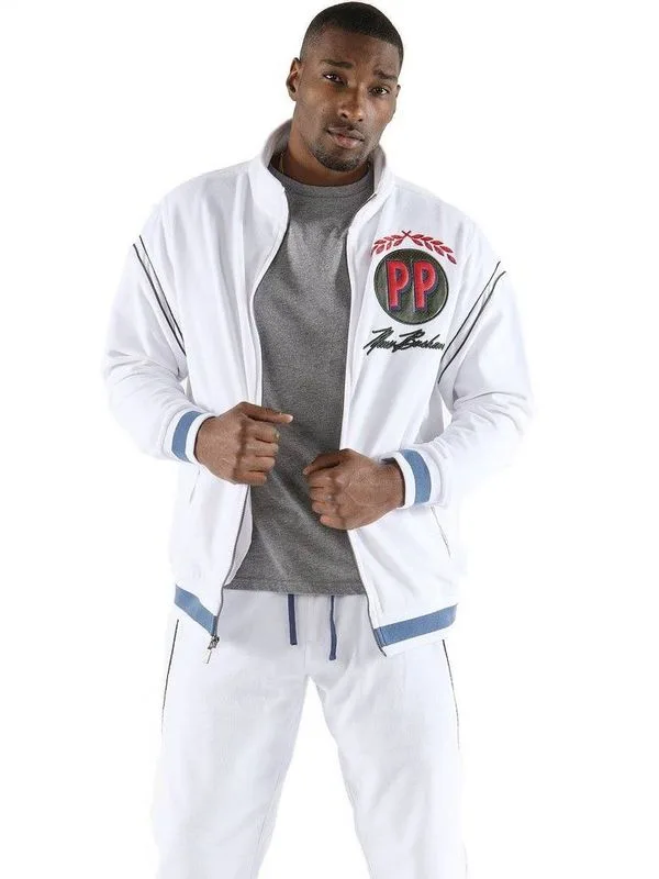 Pelle Pelle Mens Biker 1978 White Jacket