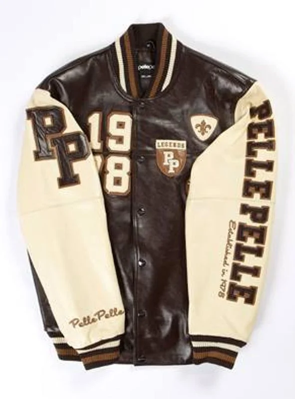 Pelle-Pelle-Mens-Brown-Bomber-Leather-Jacket.webp Pelle Pelle Mens Brown Varsity Bomber Leather Jacket
